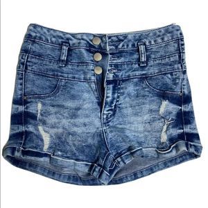 Refuge (Rue 21) Jean Shorts Size 0 Good Condition!
